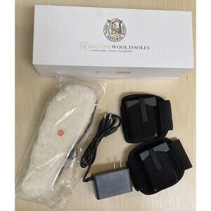 NEW IN BOX Aroma Season Heated Wool Insoles Women SIZE 35